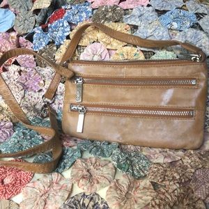 Tan crossbody Hobo bag